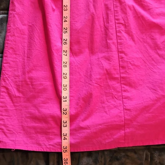 Free People Hot Pink Hope Mini Dress, NWT, M, Cotton, Summer - Picture 10 of 11